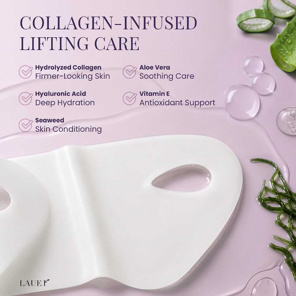 LAUER COSMETIC V Shaped Slimming Face Mask – Anti-Aging V Line Lifting Mask for Chin | AMNARA