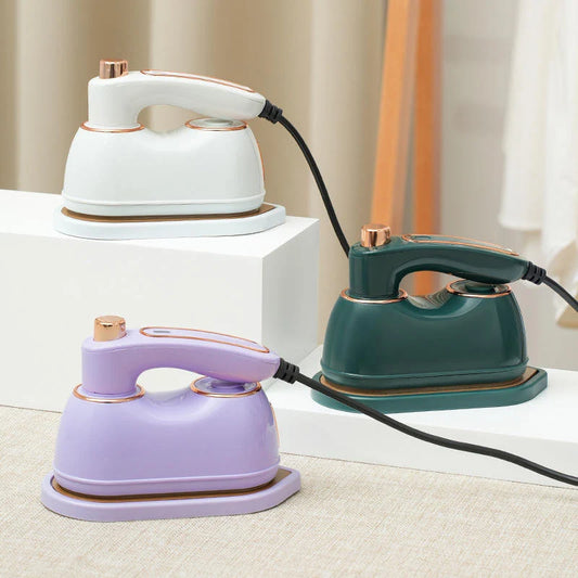 Portable Folding Clothes Iron – Mains Powered Mini Iron with 50ML Water Capacity | AMNARA